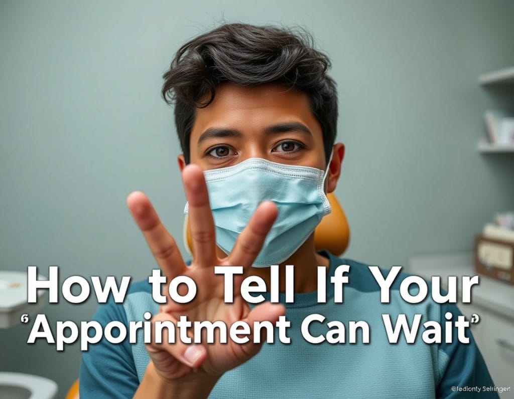 How to Tell If Your Appointment Can Wait — Dentist, Coral Springs